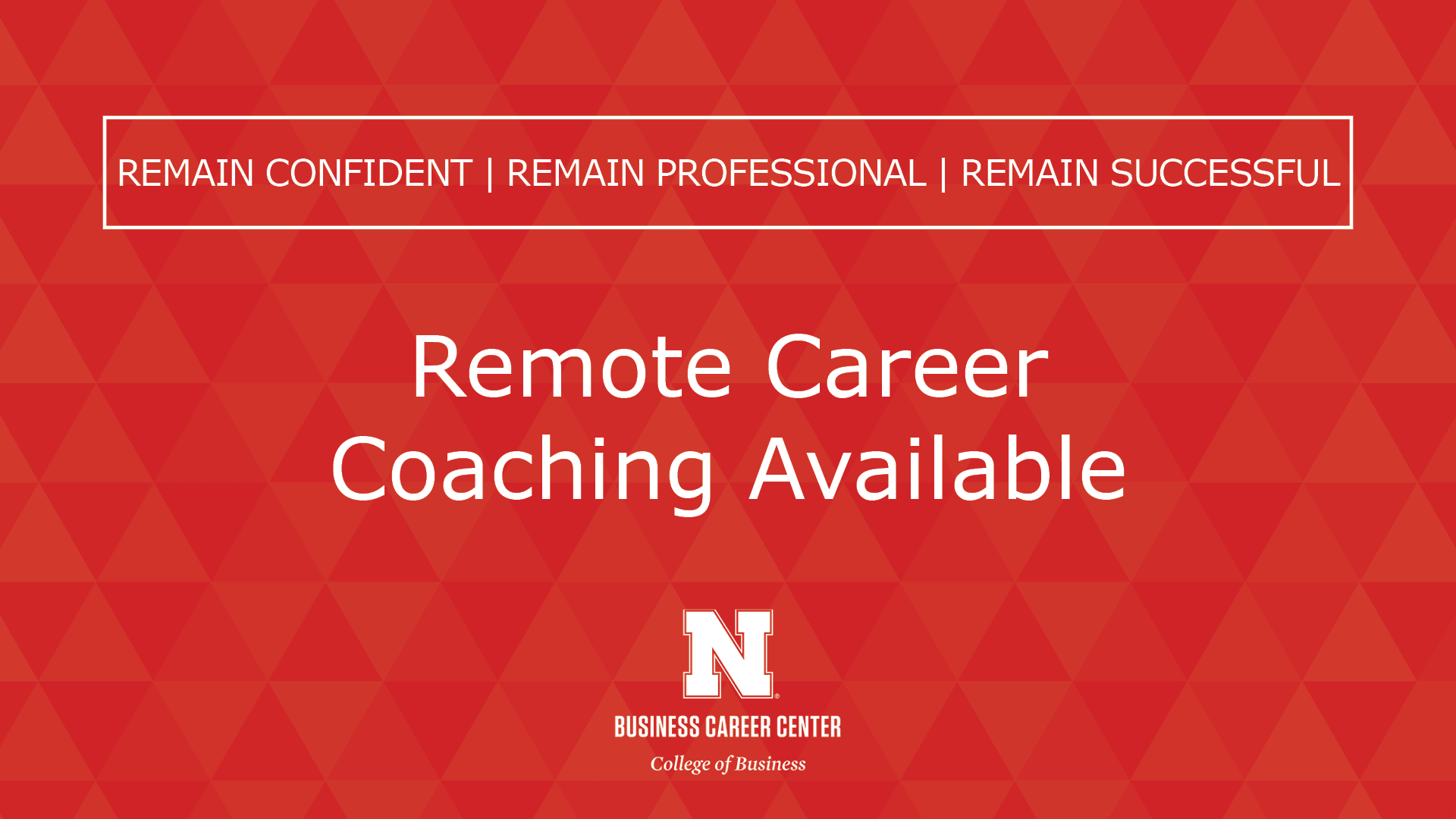 Remote Career Coaching Available