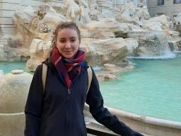 Lindsay Meyer, now a graduated architecture student, was studying abroad in Rome, Italy, when the virus began to spread. | Courtesy Photo