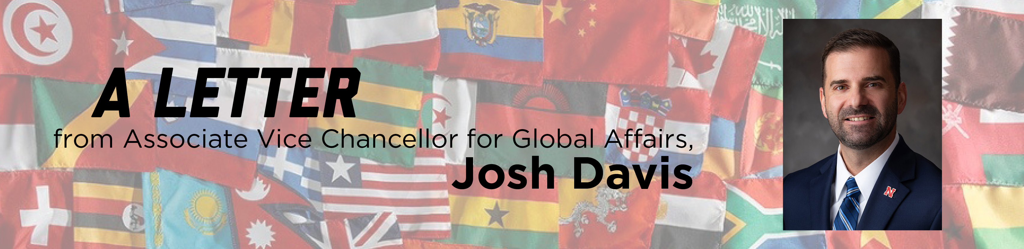 Associate Vice Chancellor for Global Affairs, Josh Davis