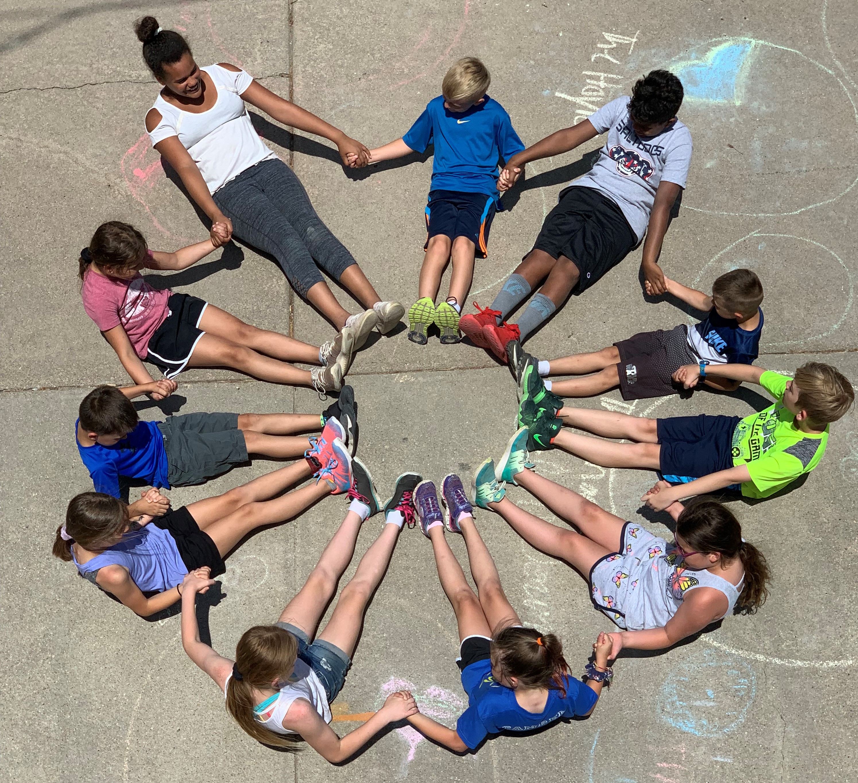 Kids enjoy outdoor activities at the Belmont Community Center.