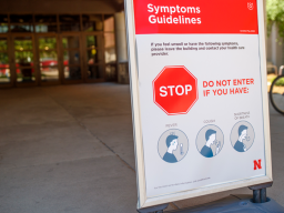 The University of Nebraska–Lincoln has created an online resource of COVID-19 signage options.