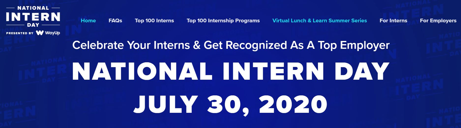 National Intern Day Nominate Your Employer Announce University of