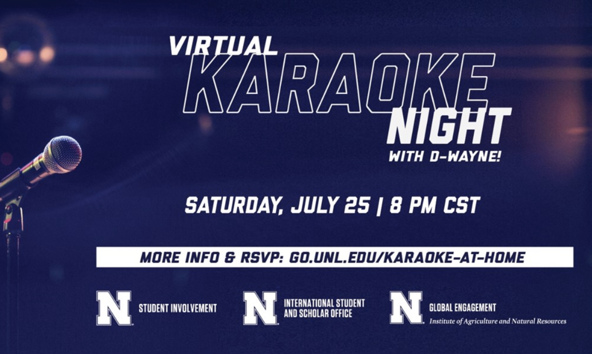 Attend the upcoming Virtual Karaoke for a night of music and community. 