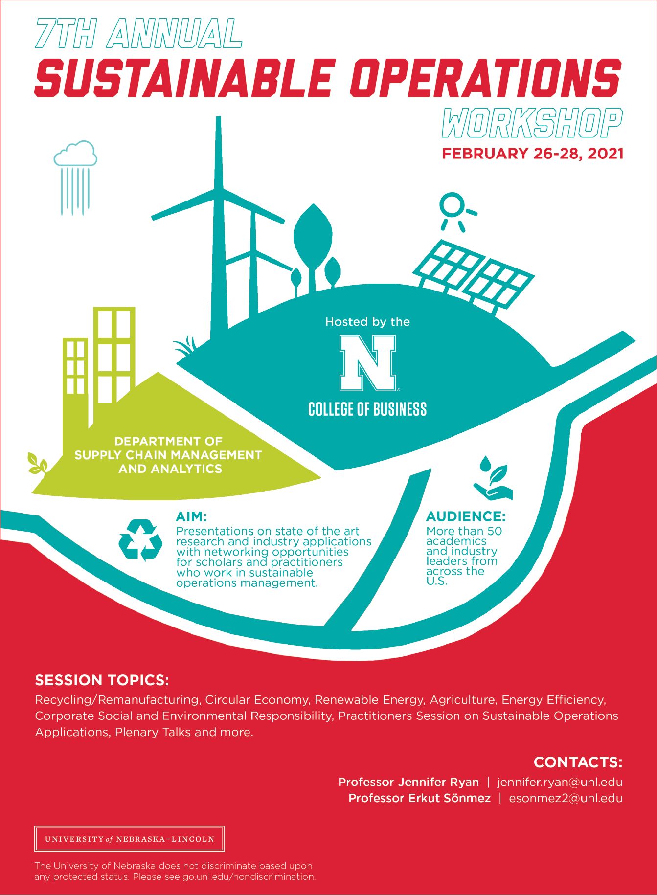 7th Annual Sustainable Operations Workshop Flyer