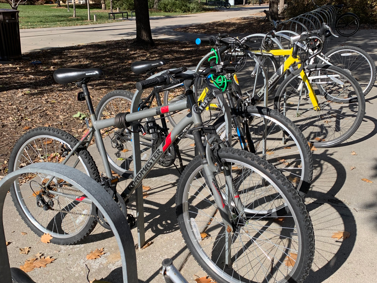 Prep your bicycle for riding across campus with a tune-up at the UNL Outdoor Adventures Center Bike Shop or your local bike shop.