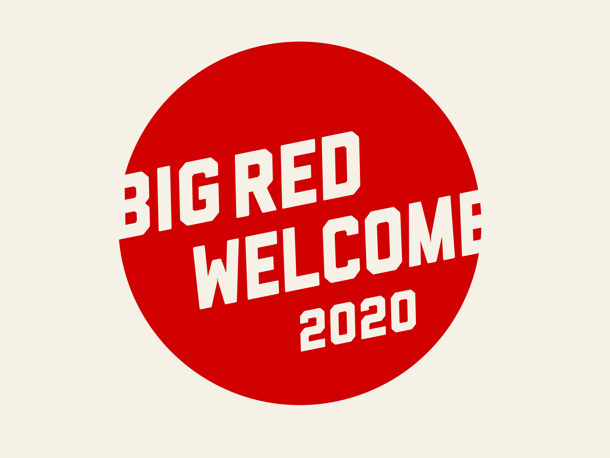 The Big Red Welcome App is available for your mobile device in the Apple Store and GooglePlay.