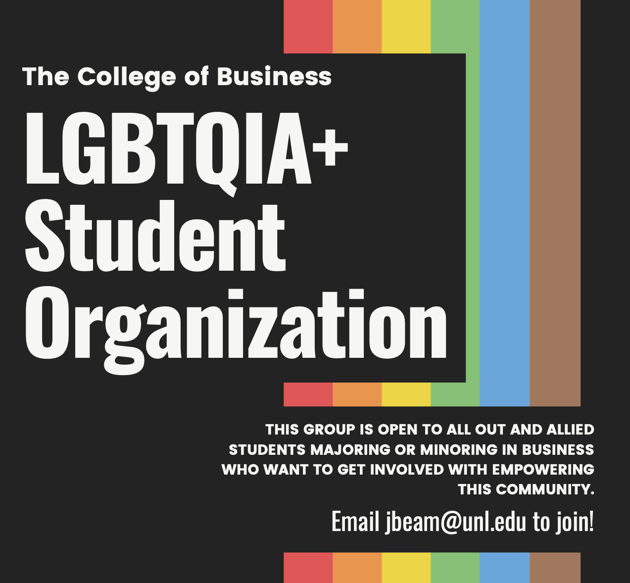 New LGBTQIA+ Student Organization