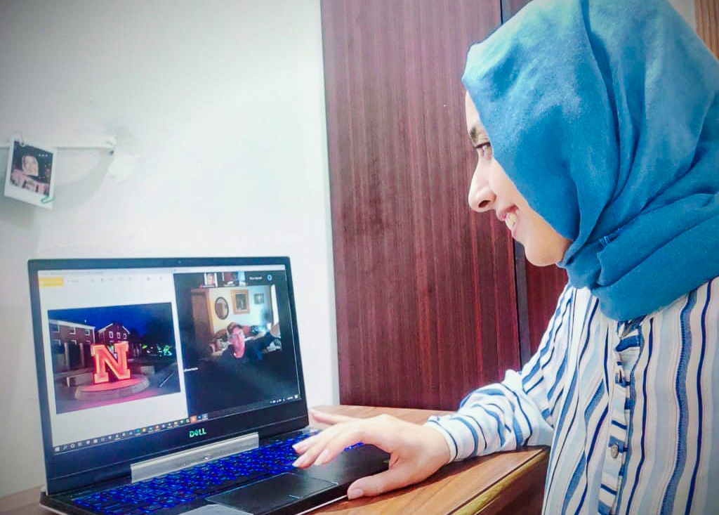 Over the summer, Egyptian student Merna Elawadly has enrolled in two virtual exchange courses at Nebraska through the CPAVE Program, in computer science and entrepreneurship. 