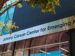 Thirty-six students have been selected to join the latest cohort of the Johnny Carson Center for Emerging Media Arts. 
