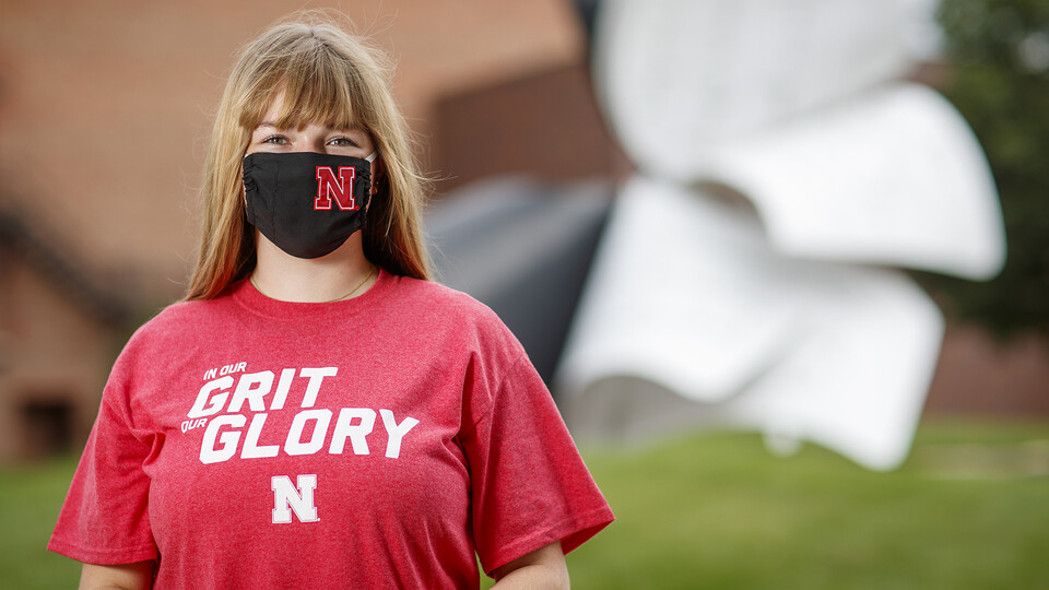 Roni Miller, president of the Association of Students of the University of Nebraska, student regent and senior political science/Spanish major 