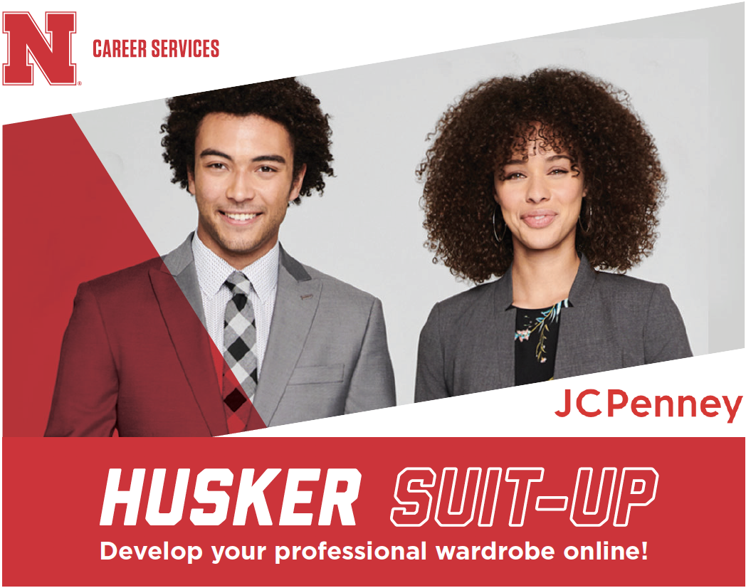 The Husker Suit-Up online event goes on all weekend from September 4-6, 2020. Save up to an extra 30% off on select men’s & women’s career dress apparel, shoes, and accessories to build your professional wardrobe.  