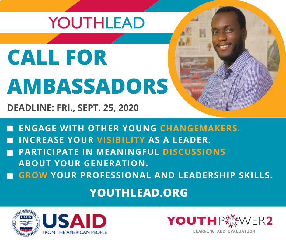 YouthLead Call for Ambassadors