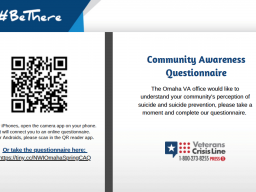 Community Awareness Questionnaire