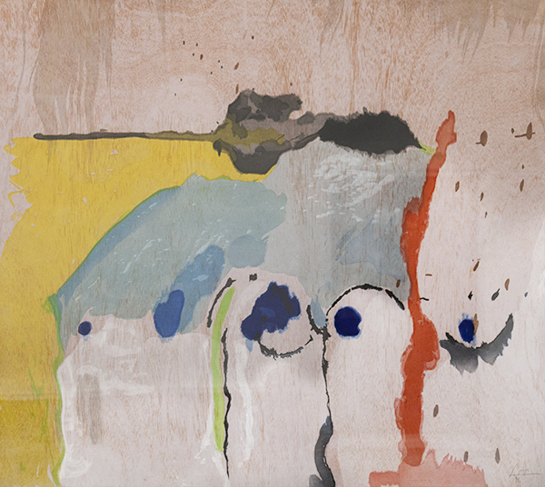 "Tales of Genji I" by Helen Frankenthaler is on view at Sheldon Museum of Art through December.