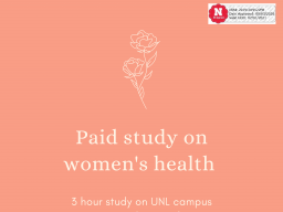 Paid study on women's health