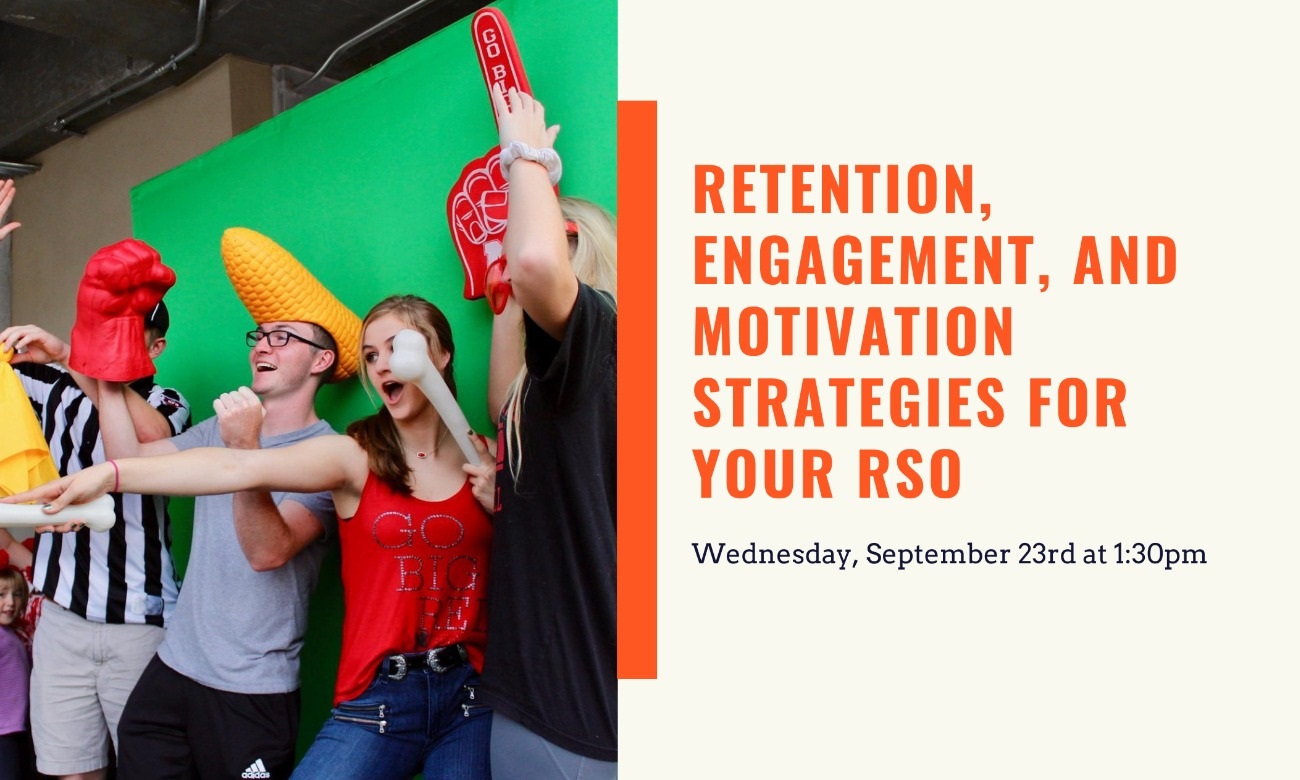 Retention, Engagement and Motivation for RSOs