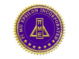 Seal of Pi Mu Epsilon