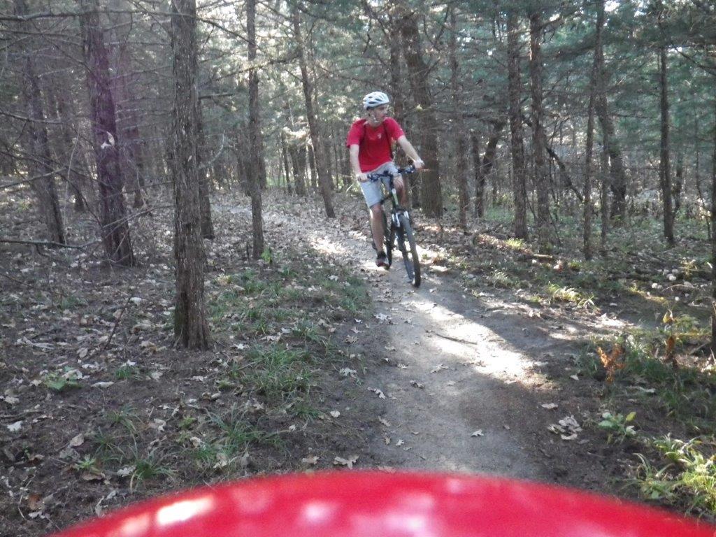 Connect with the Outdoor Adventures Center for exploring the nearby mountain biking trails at Branched Oak State Recreation Area on September 28.