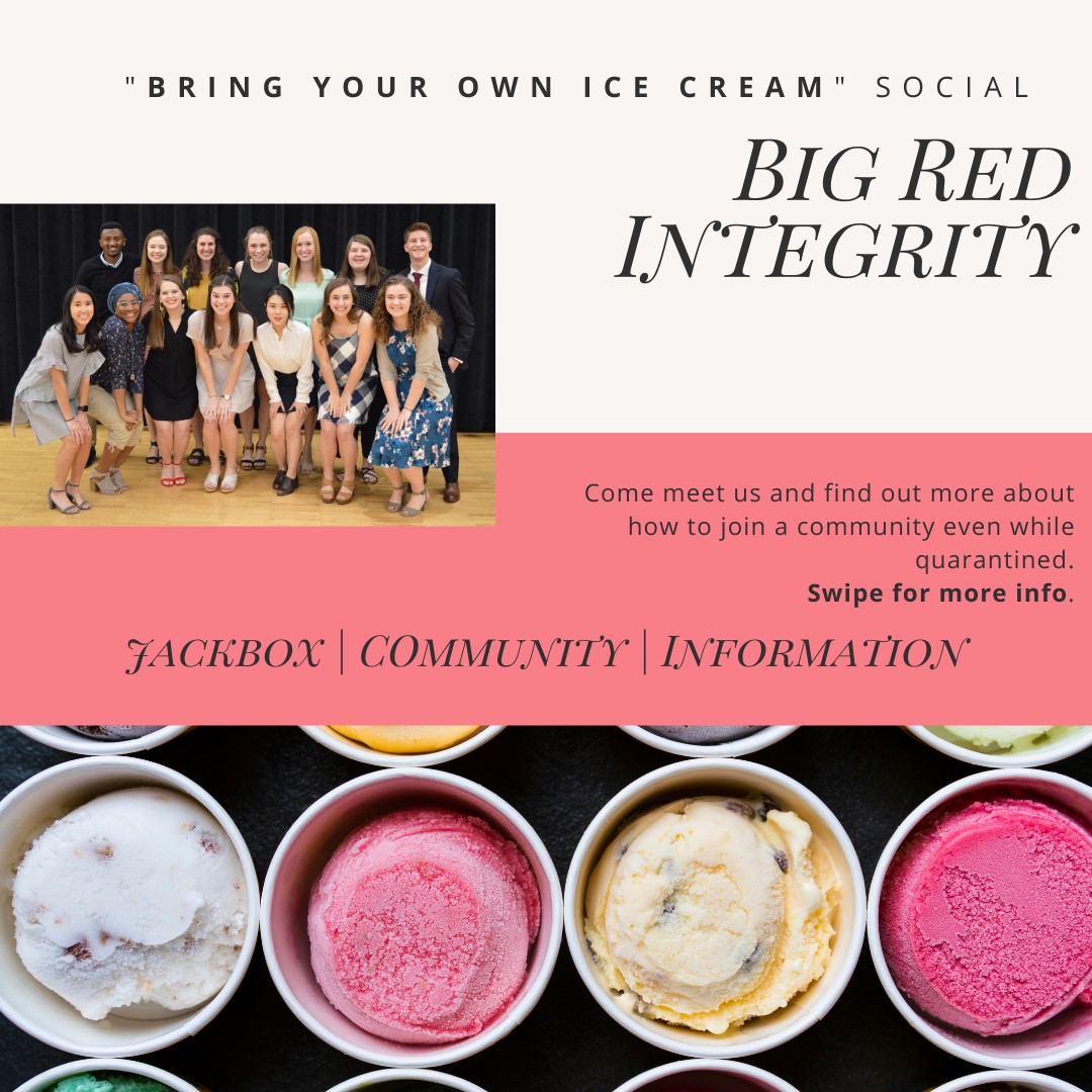 Big Red Integrity's Virtual Ice Cream Social