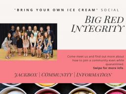 Big Red Integrity's Virtual Ice Cream Social