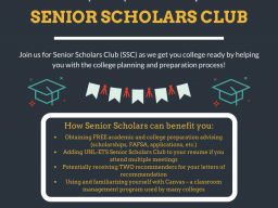 Senior Scholars Club