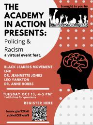 The Academy in Action Presents: Policing & Racism