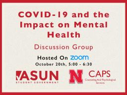 Join the ASUN and CAPS discussion on COVID-19 and mental health.
