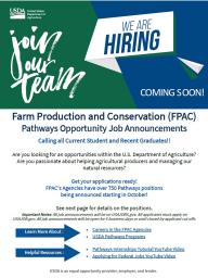 FPAC Pathways Internships Opening Soon