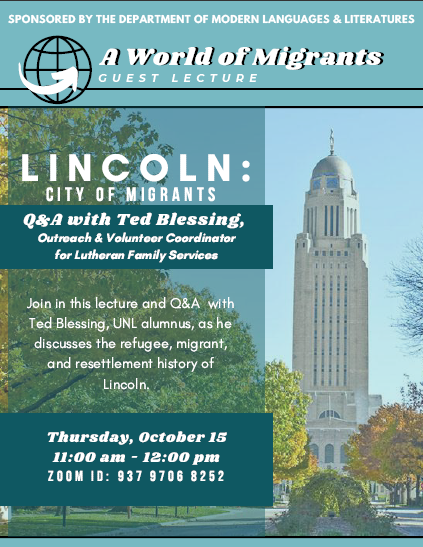Lincoln: A City of Migrants, Q&A with Ted Blessing