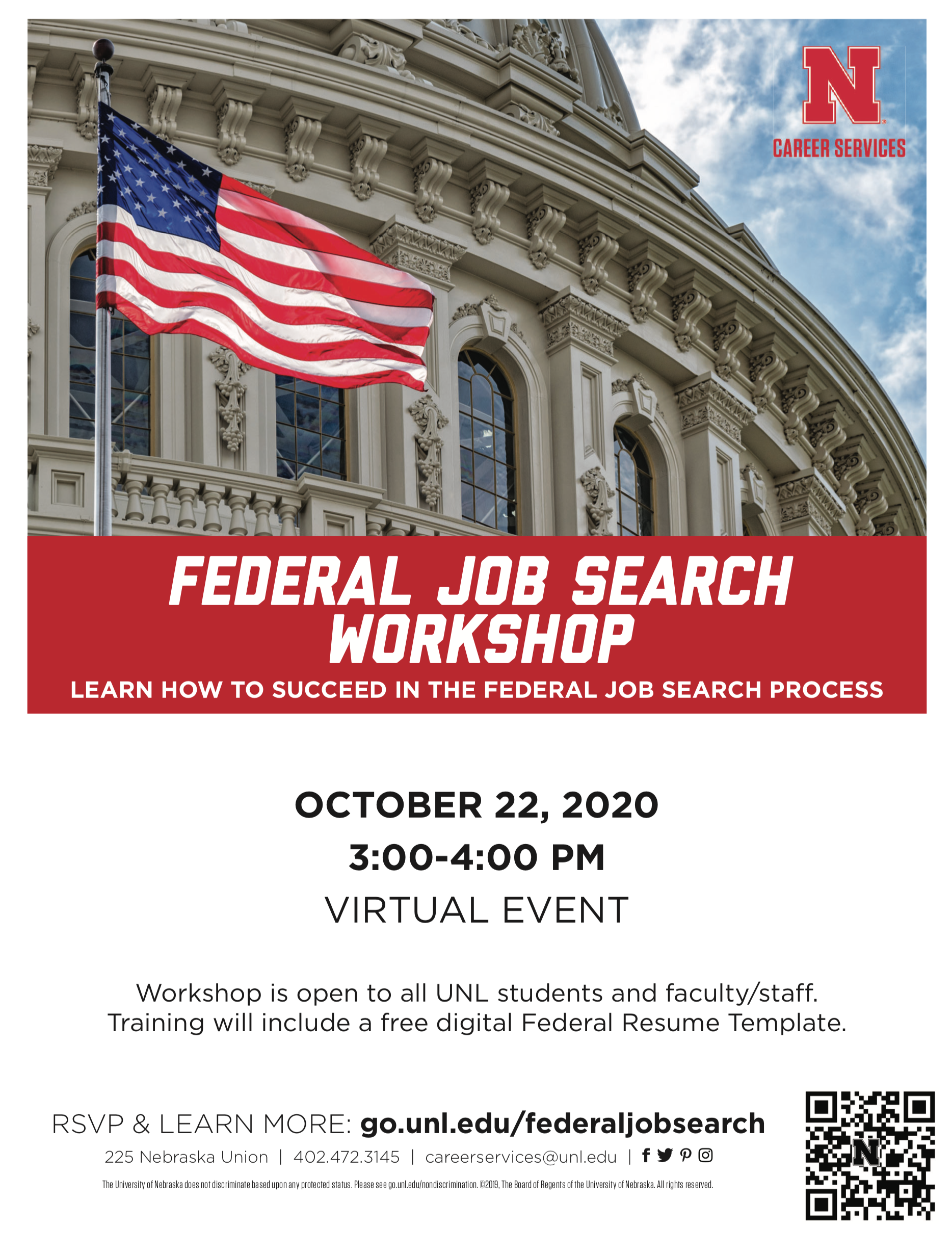 Oct. 22 Federal government job search open to all Announce