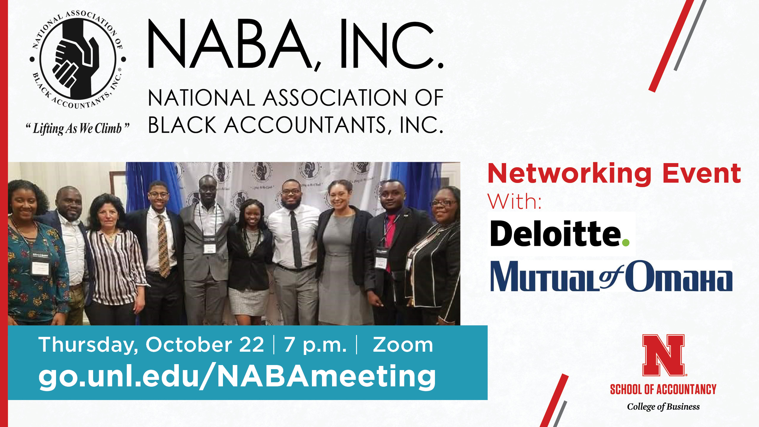 NABA Networking Event | Thursday, October 22 at 7 p.m. 