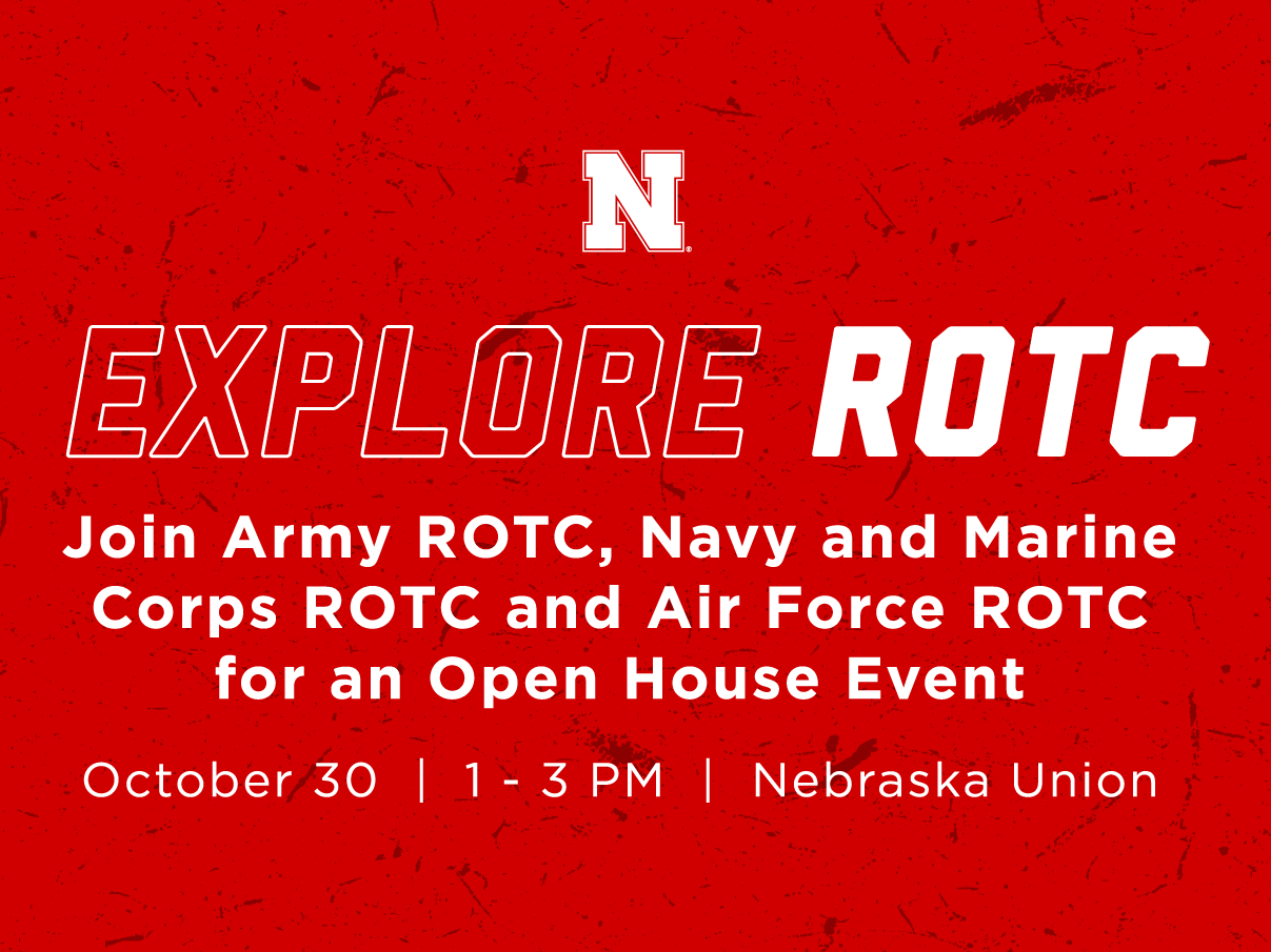 Nebraska ROTC Open House invites students to explore military options.