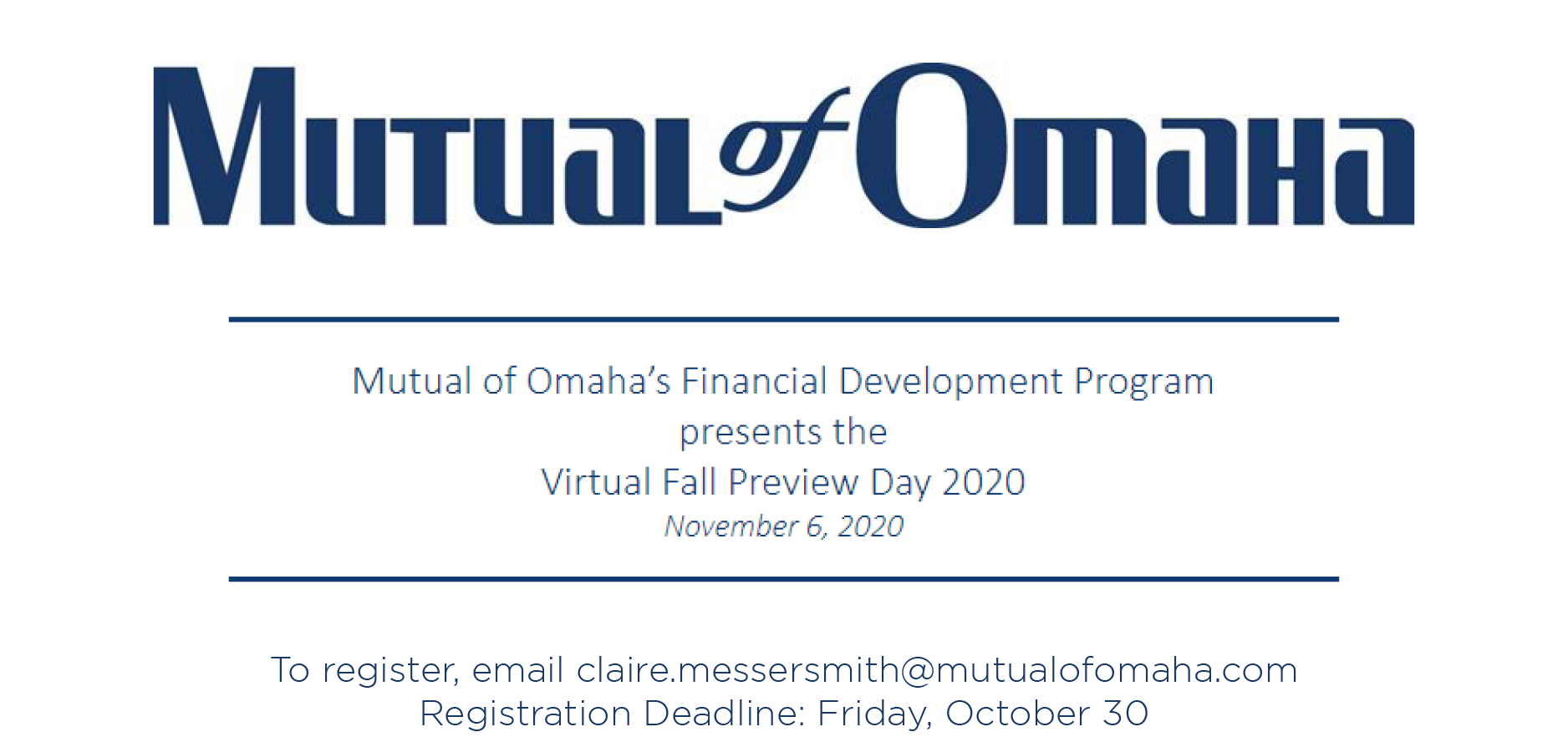 Mutual of Omaha Financial Development Program