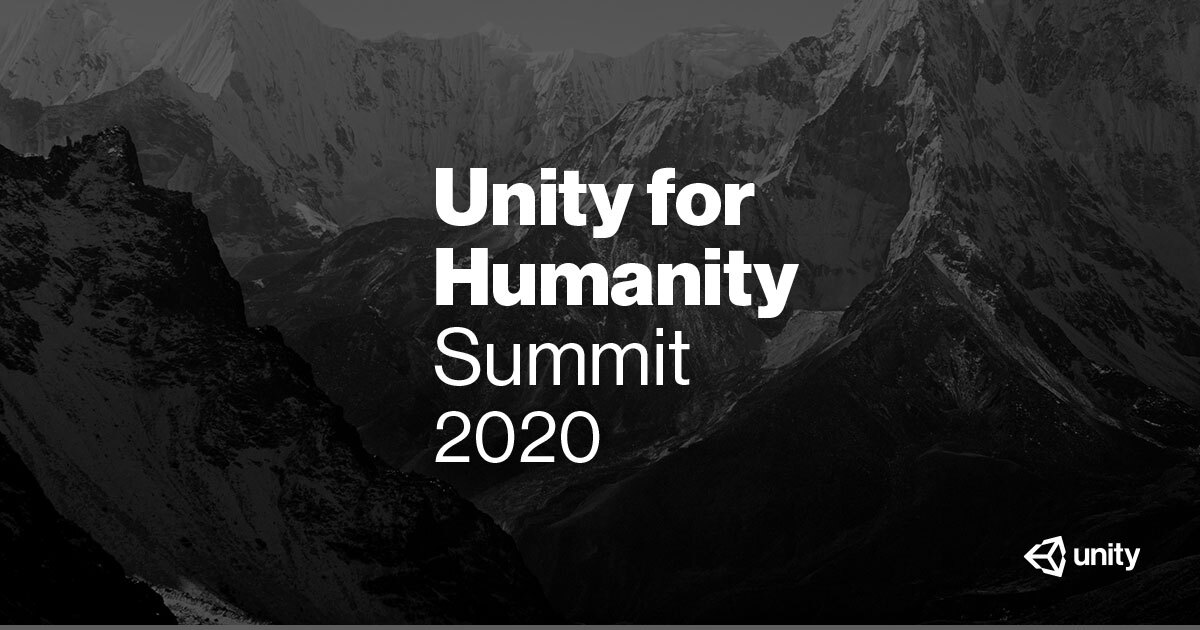 Unity for Humanity Summit 2020