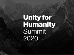 Unity for Humanity Summit 2020
