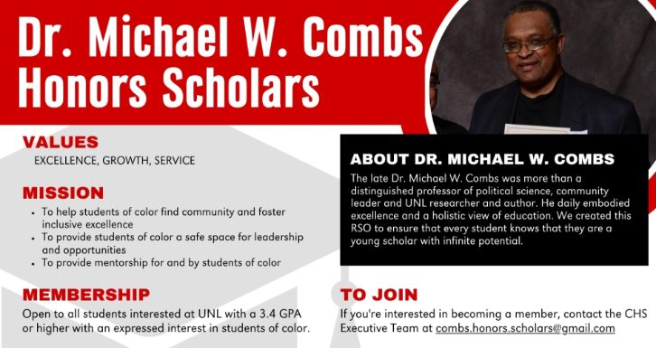 Combs Honors Scholars launched to build student community