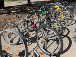 If you plan to put away your bike for the colder seasons, follow these steps and use your on-campus services to keep your ride in great condition.