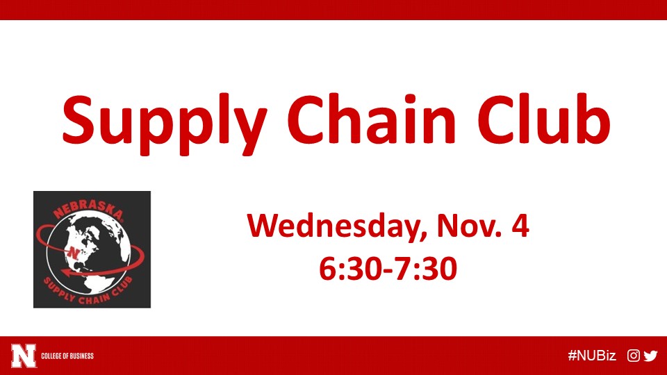 Supply Chain Club meeting