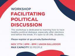 Facilitating Political Discussion Workshop