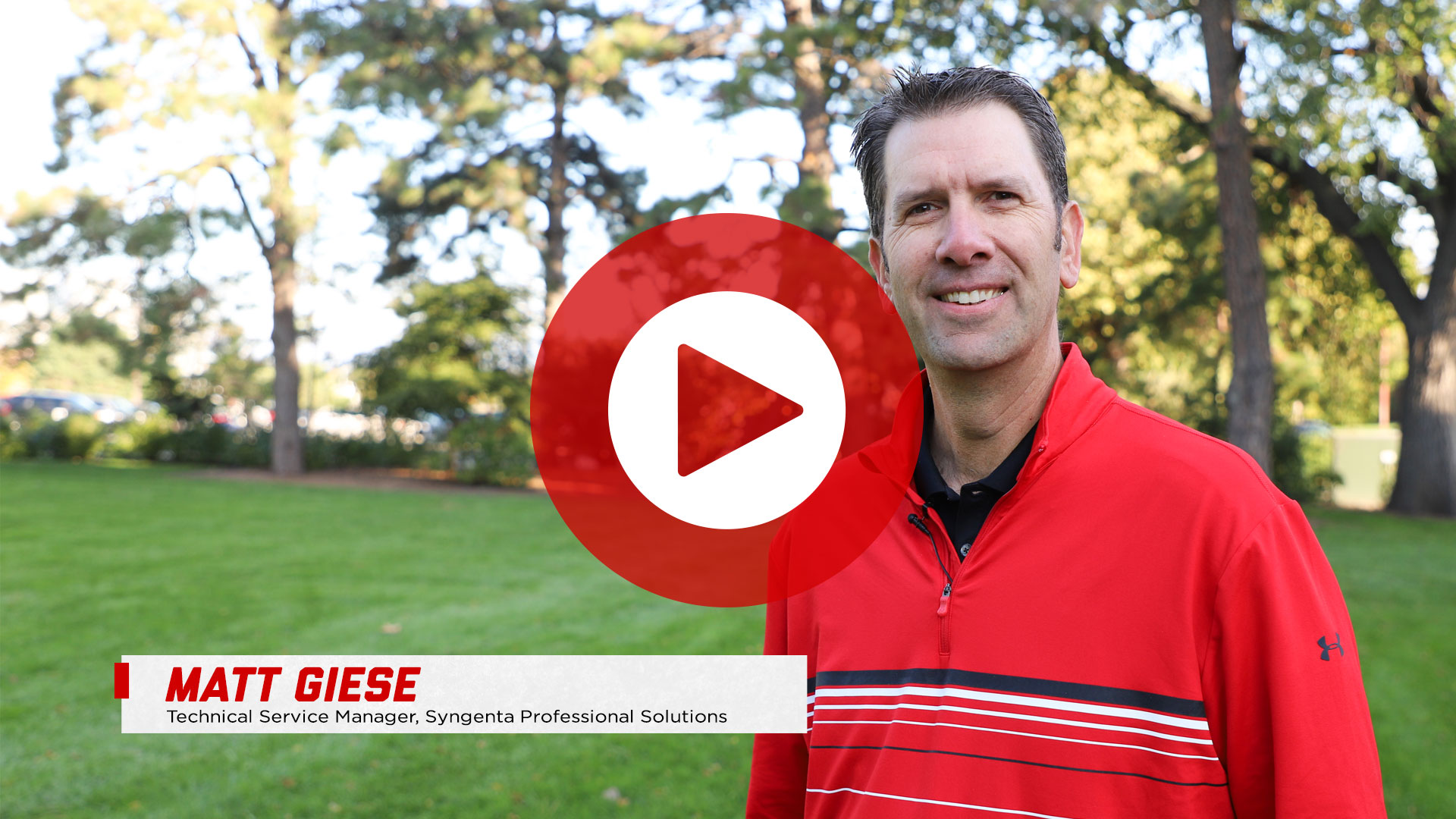 Nebraska Turfgrass and Landscape Management alumnus Matt Giese