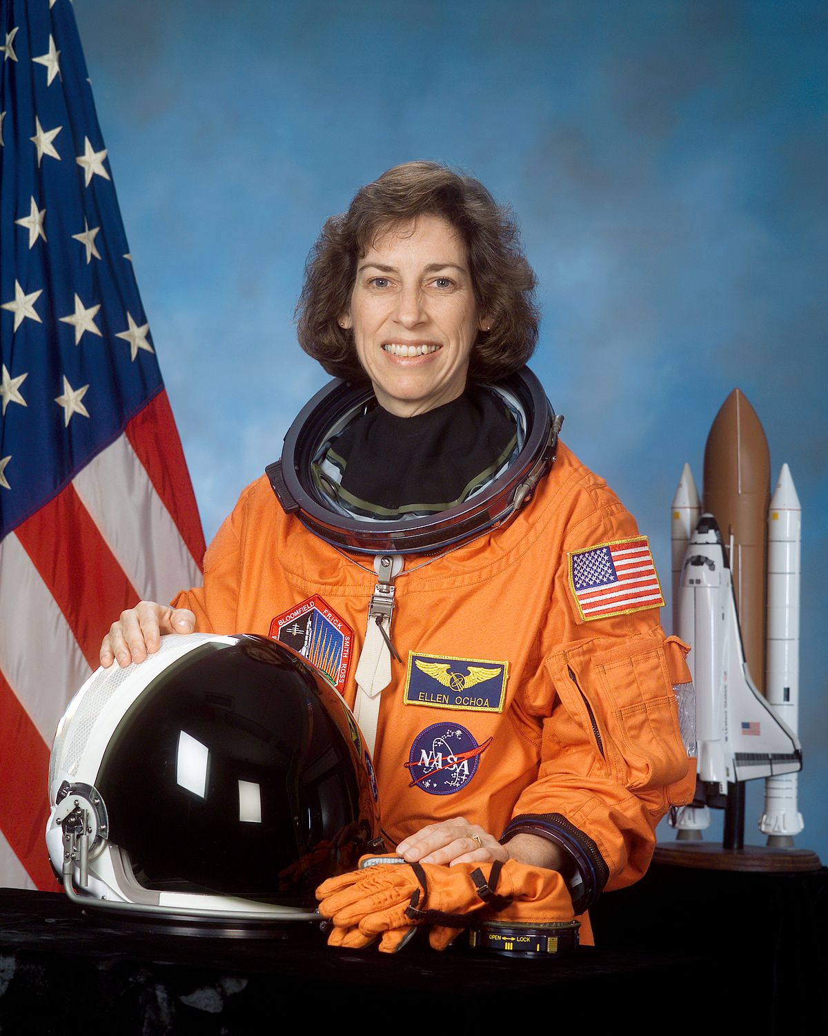 Ellen Ochoa, the first Latina in space