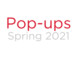 Add a Pop-up course to your Spring 2021 schedule