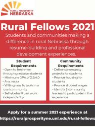 Apply to be a 2021 Rural Fellow!