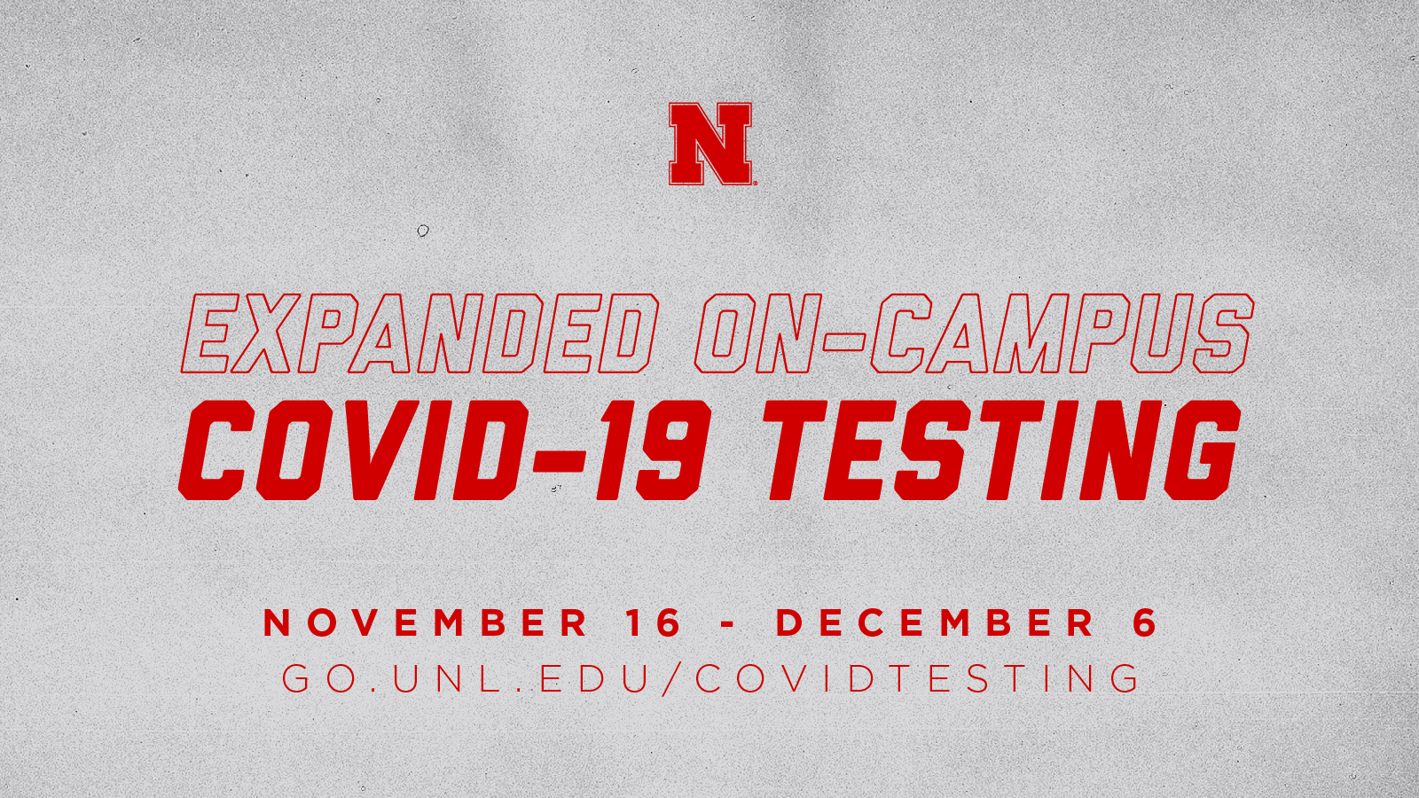 Expanded On-Campus Testing for Students