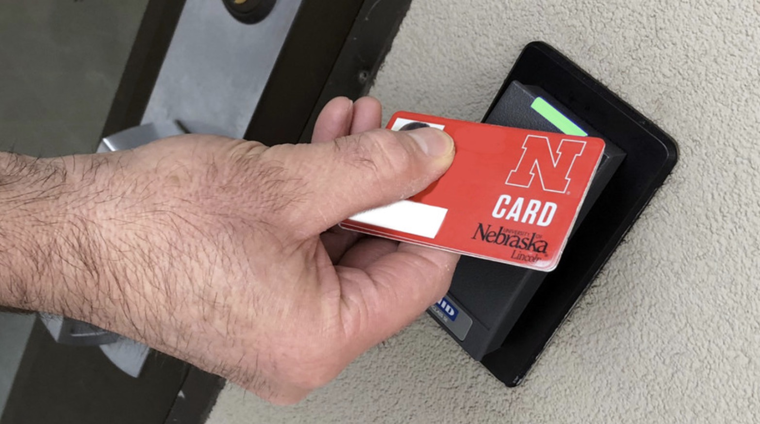 NCards required for building access on first day of finals week