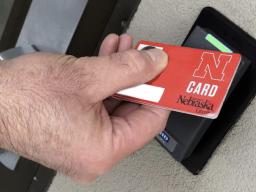 NCards required for building access on first day of finals week