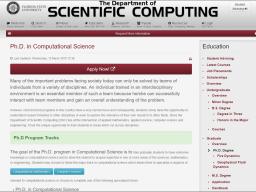 FSU PhD and MS Positions in Computational Science
