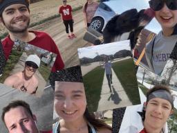 Last spring's first week of the running challenge garnered 734 total miles.