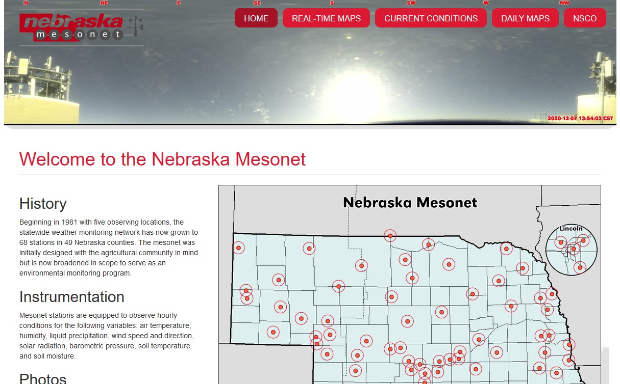 Nebraska Mesonet Student Intern (Vegetation Technician)