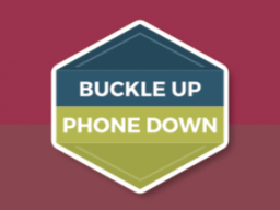 Buckle Up Phone Down poster